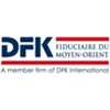 Dfk, Fiduciaire Du Moyen Orient Logo (sin el fil, Lebanon)