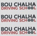 Bou Chalha Driving School Logo (jbeil, Lebanon)